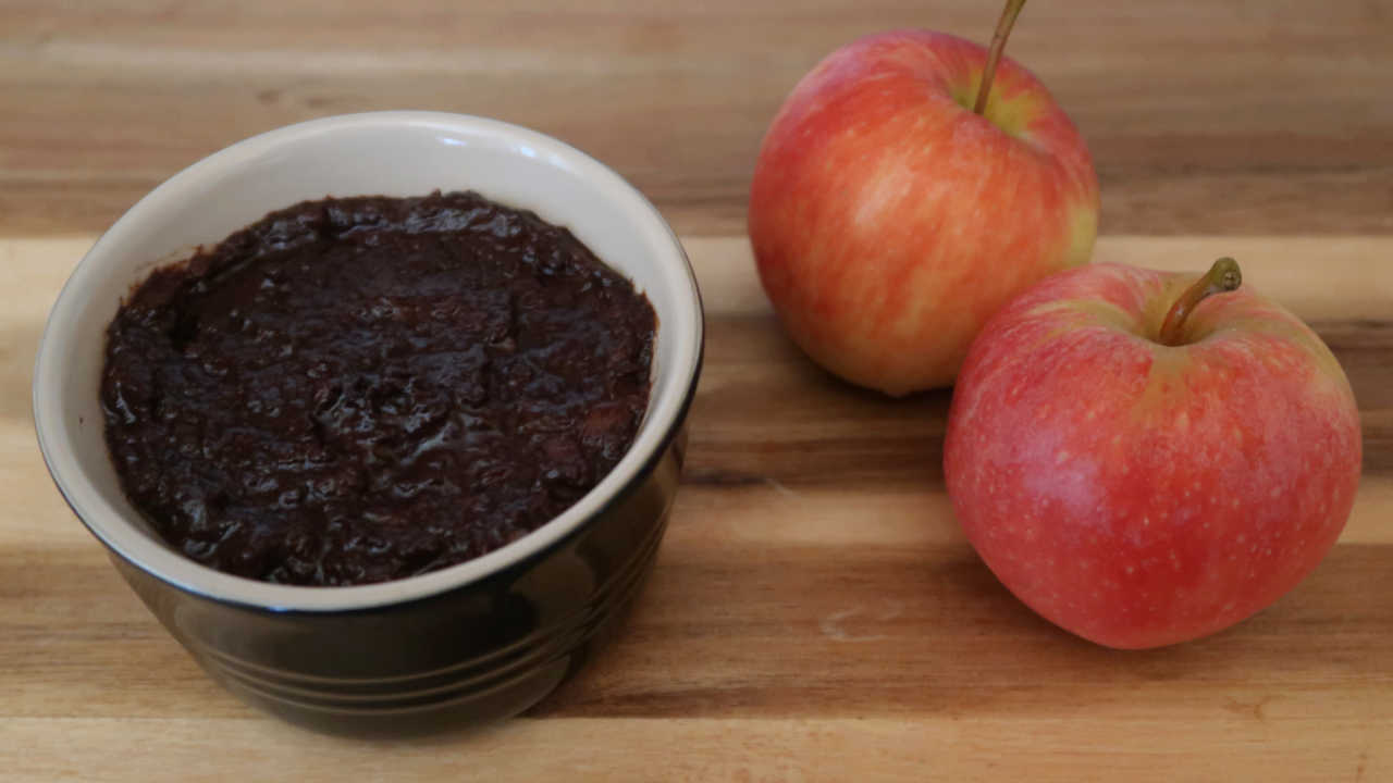 2 Ingredient Apple Chocolate Mousse Recipe - How to make the quick easy and indulgent viral dessert